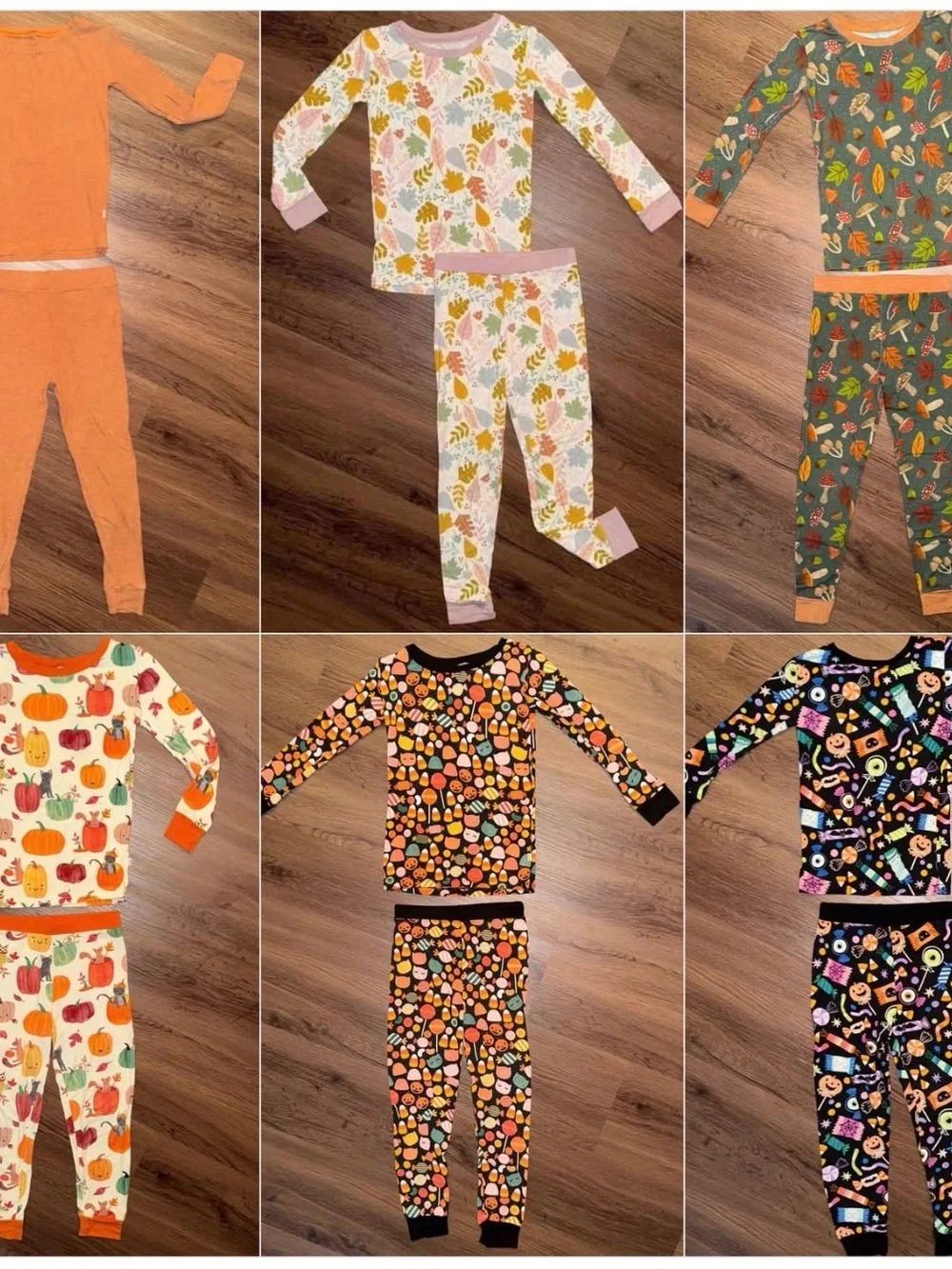 Little Sleepies Fall & Halloween PJ Sets (3-4T)